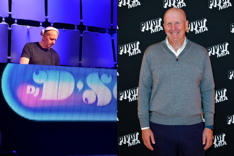 David Solomon DJing