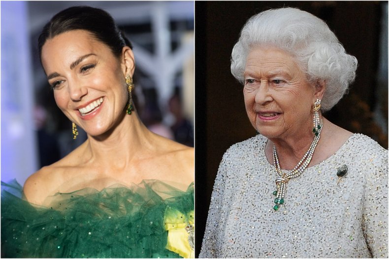Kate Middleton Queen Elizabeth II Earrings
