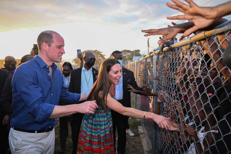 Prince William and Kate in Trench Town