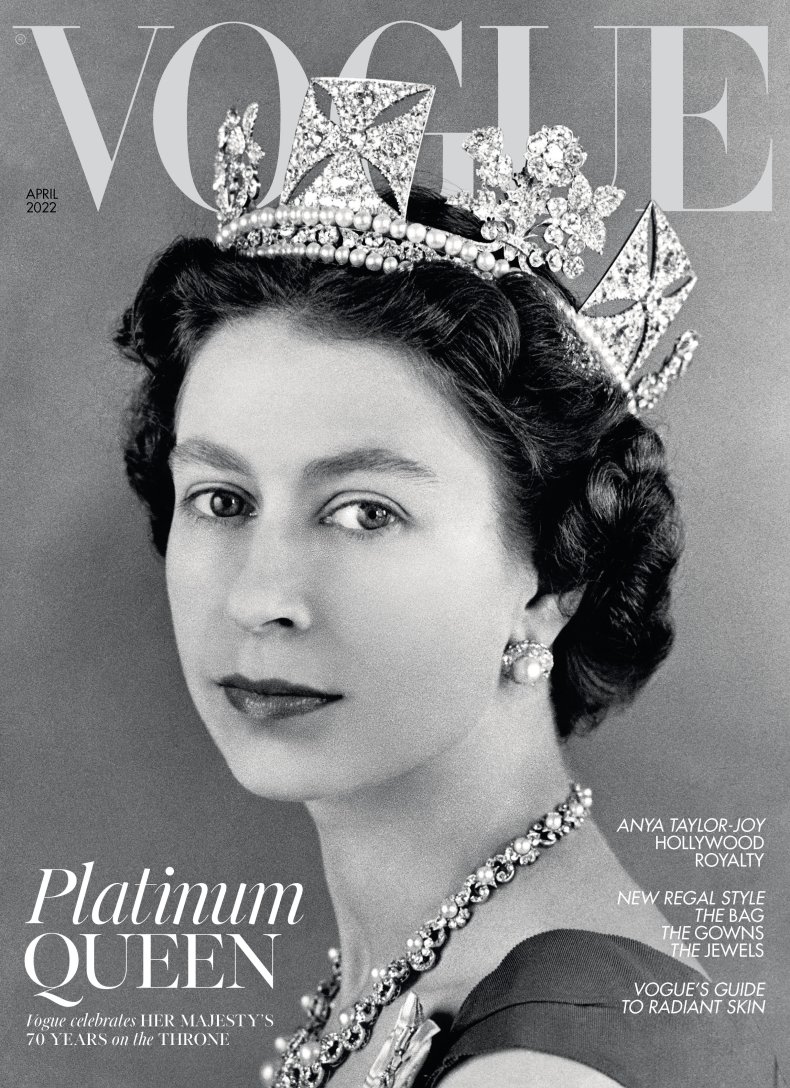 Queen Elizabeth II Vogue Cover
