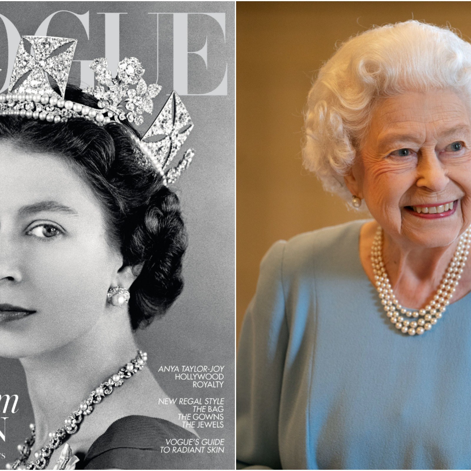 The Crown in Vogue, History