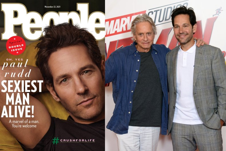 Paul Rudd and Michael Douglas