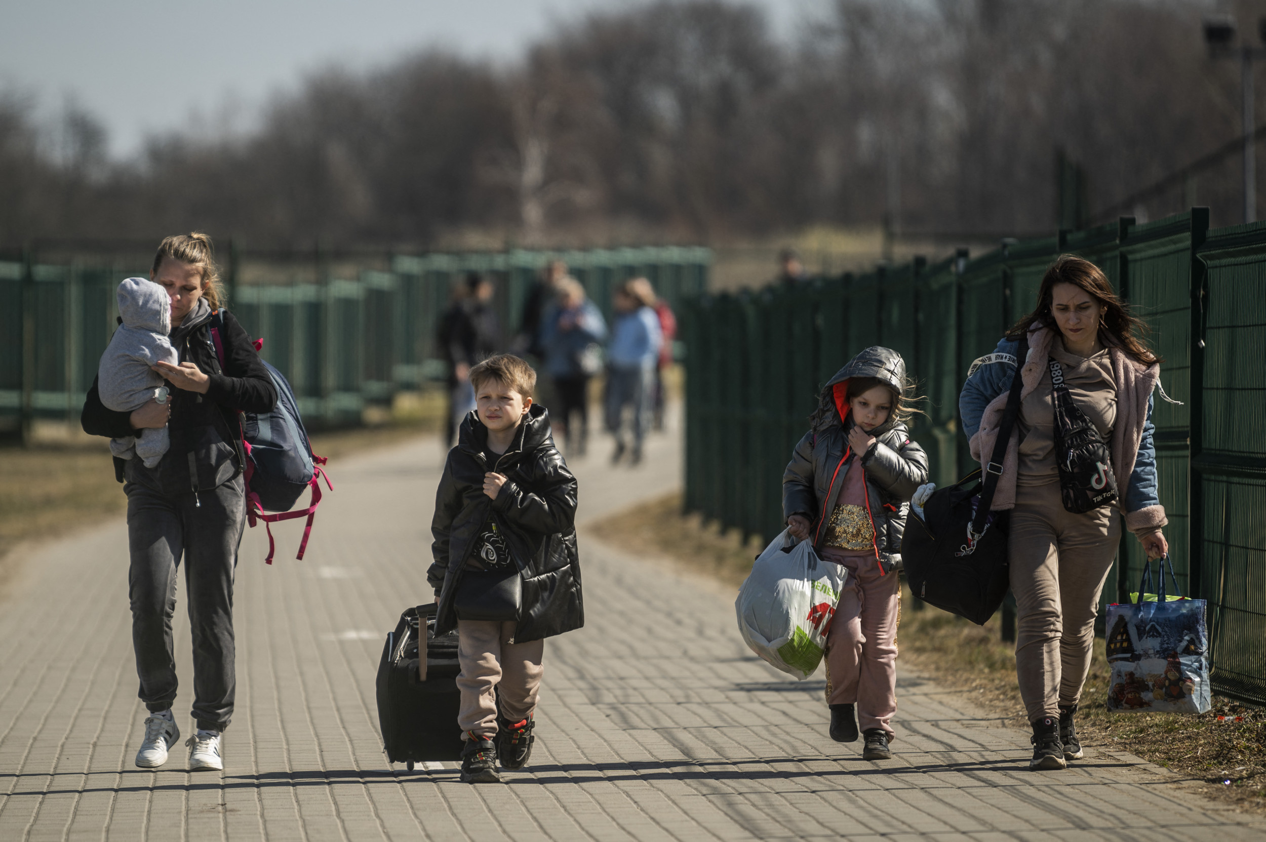 About 10 Percent of Ukraine's Pre-War Population Has Fled the Country