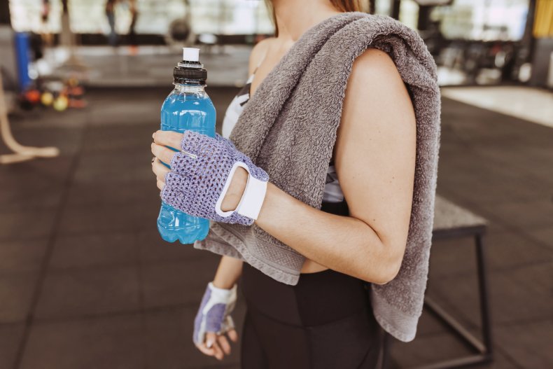 sports energy drink gym