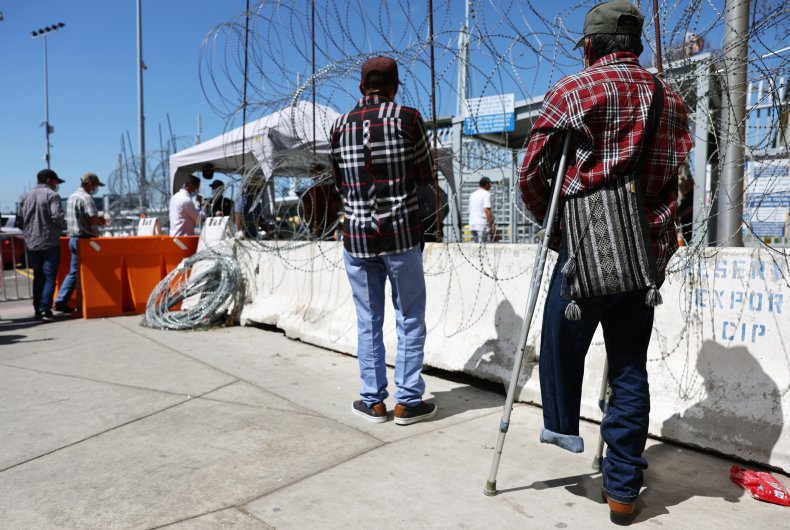 Asylum Seeker at Border