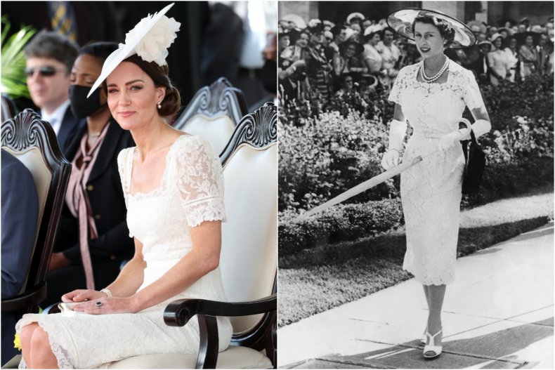 Kate Middleton Queen Elizabeth II Fashion