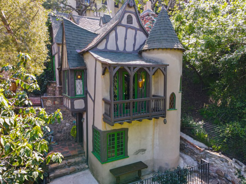 Disney Inspired Fairy Tale Home Rear View