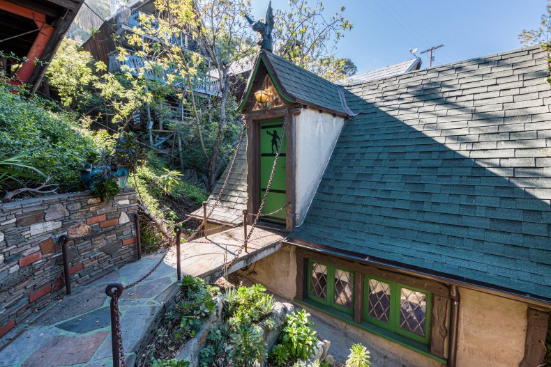 Disney Inspired Fairy Tale Home Dormer Window