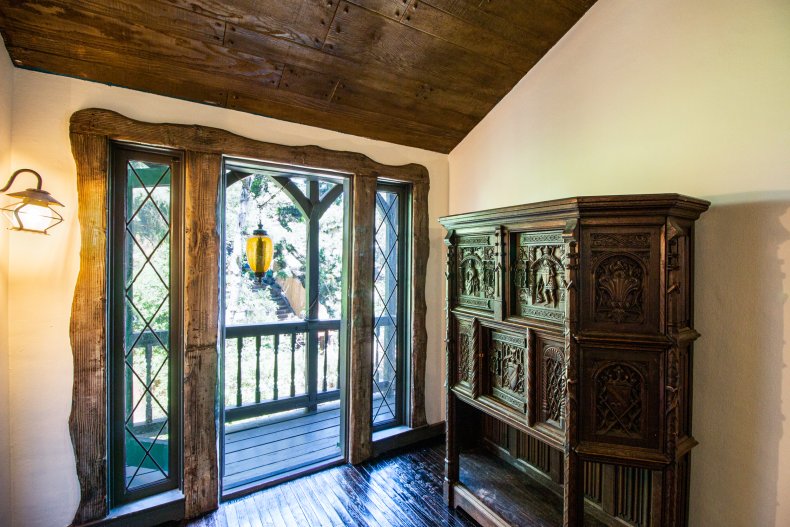 Disney Inspired Fairy Tale Home Balcony Window