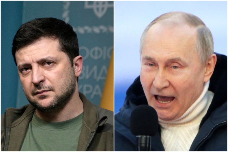 Putin and Zelenskyy