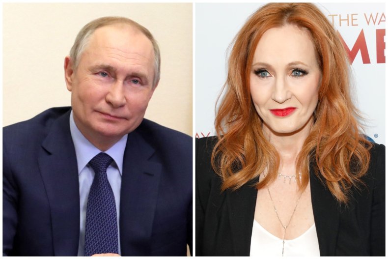 Vladimir Putin and JK Rowling