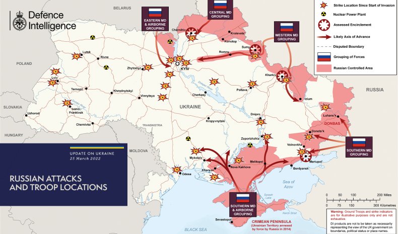 UK Ministry of Defence map