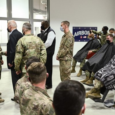 Biden With 82nd Airborne Division Biden With 82nd Airborne Division