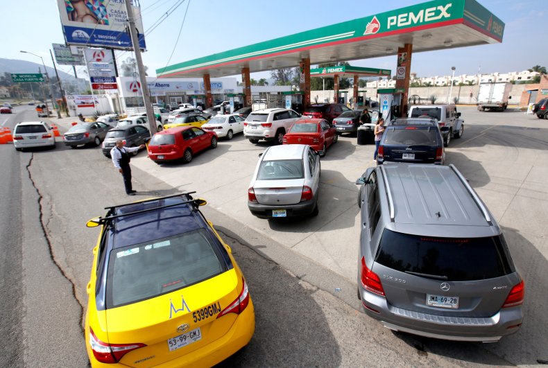 Pemex Mexico gas stations