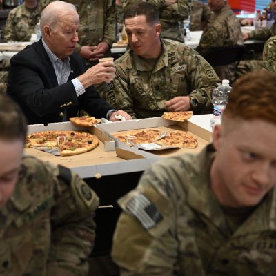 Biden Eats Pizza Biden Eats Pizza