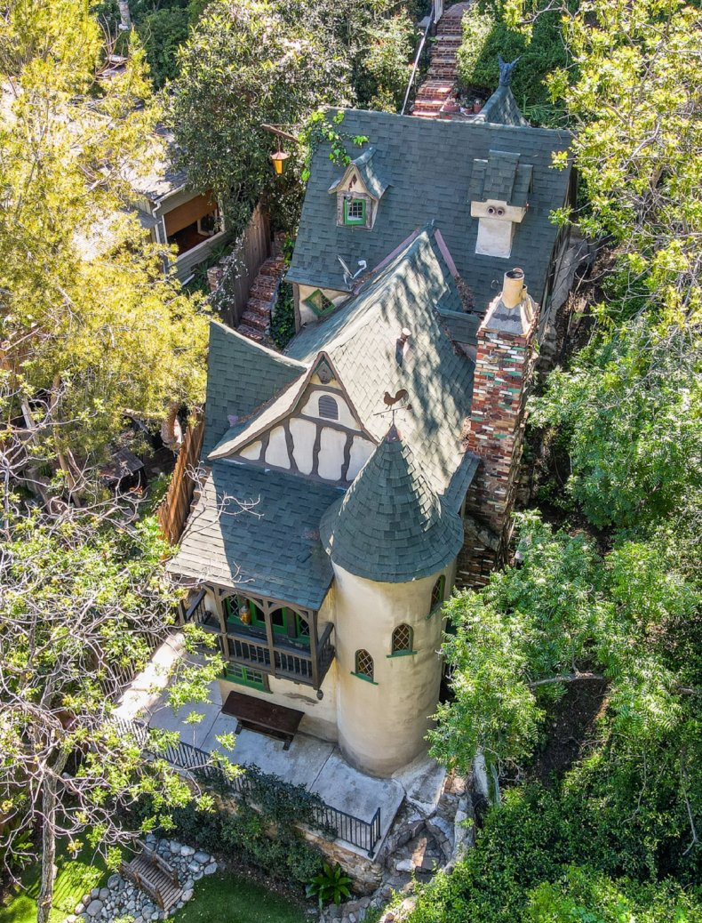 Disney Inspired Fairy Tale Home Elevated View