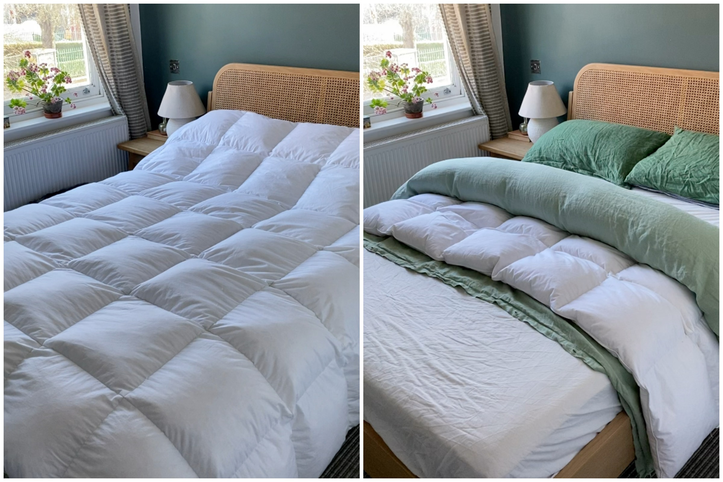 duvet cover burrito roll