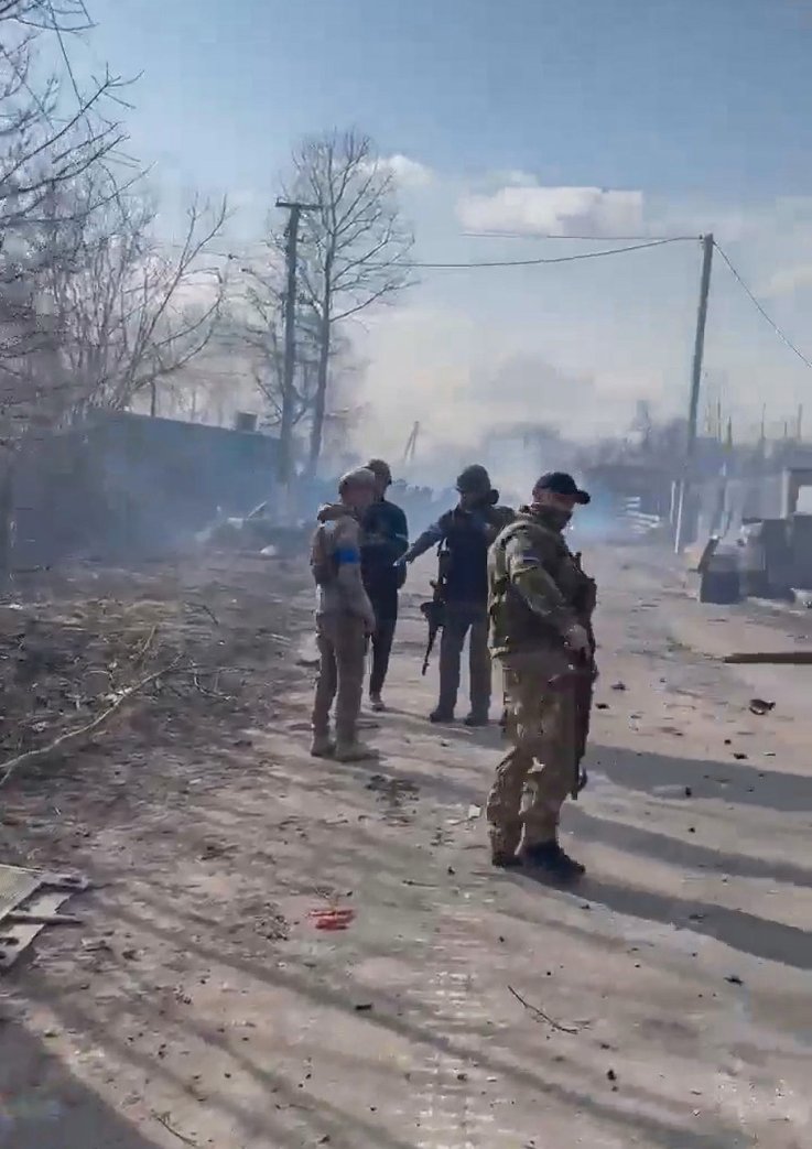 US fighters in Ukraine