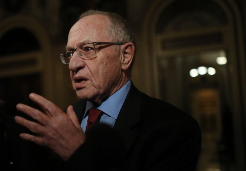 Alan Dershowitz at the U.S. Capitol