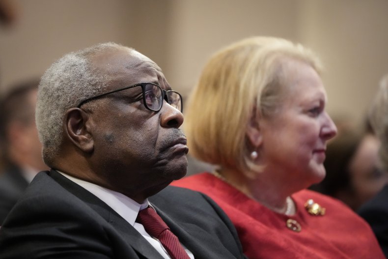 Clarence and Virginia Thomas