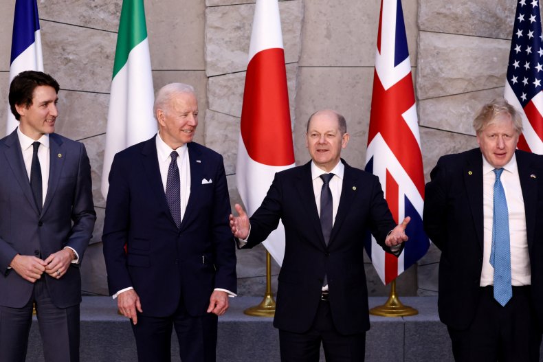 G7 Leaders at NATO Summit