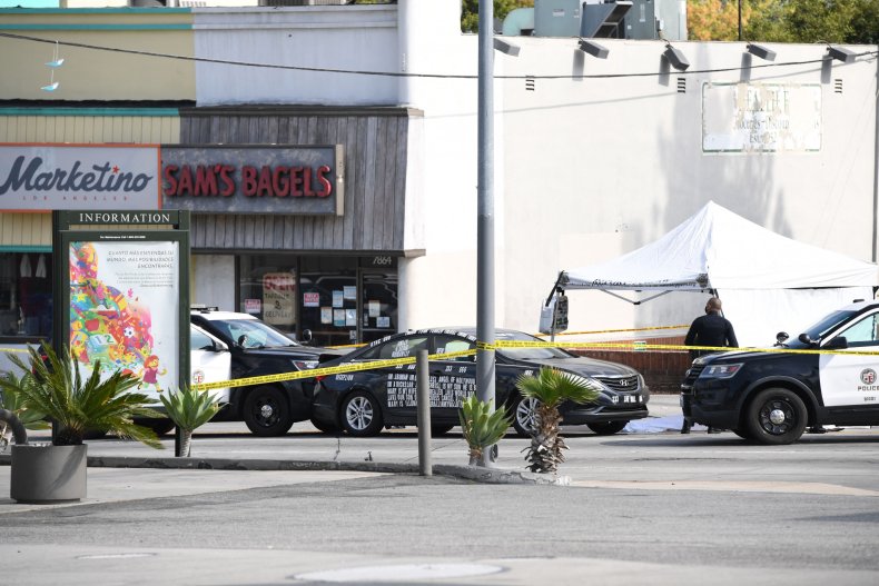 Man Killed in Front of Family