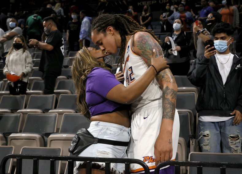 Brittney Griner Wife Cherelle Basketball