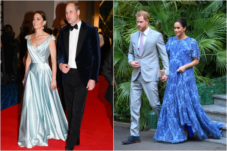 Kate Middleton Meghan Markle Reception
