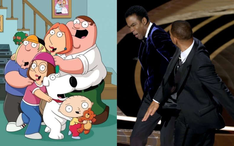Family Guy, Chris Rock and Will Smith.