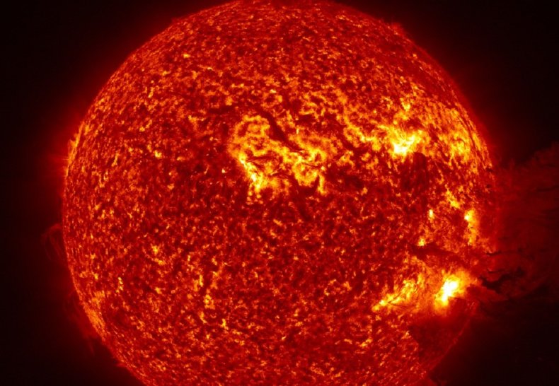 The sun