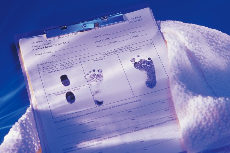 File photo of a birth certificate.