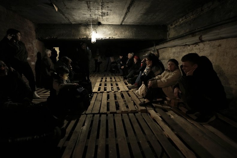 Underground shelter in Lviv