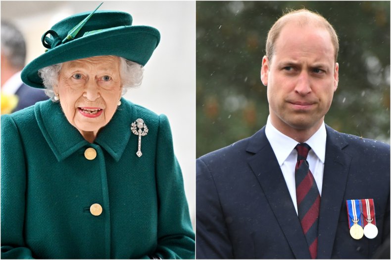Queen Elizabeth II Prince William