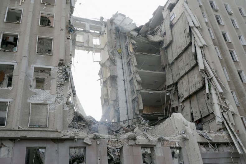 Mykolaiv strike