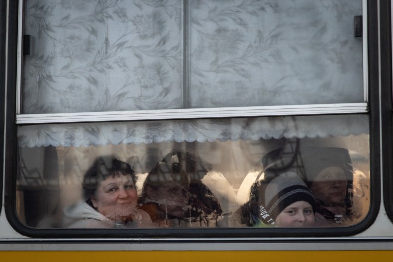 Mariupol evacuees