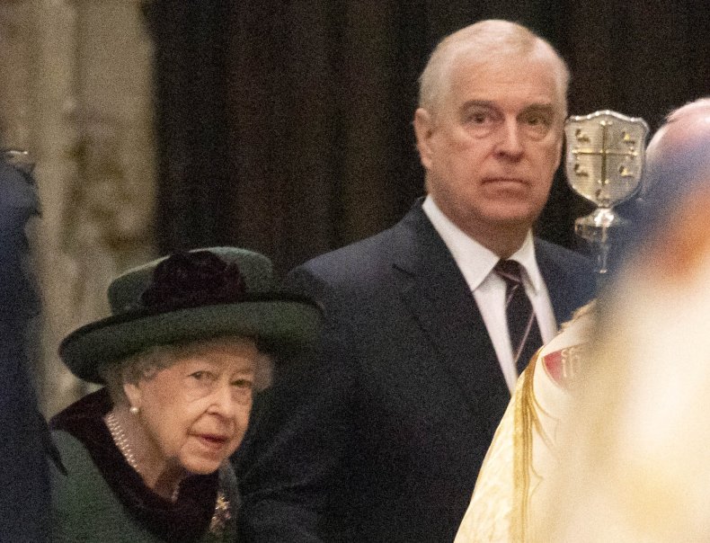 Queen With Prince Andrew After Abuse Case