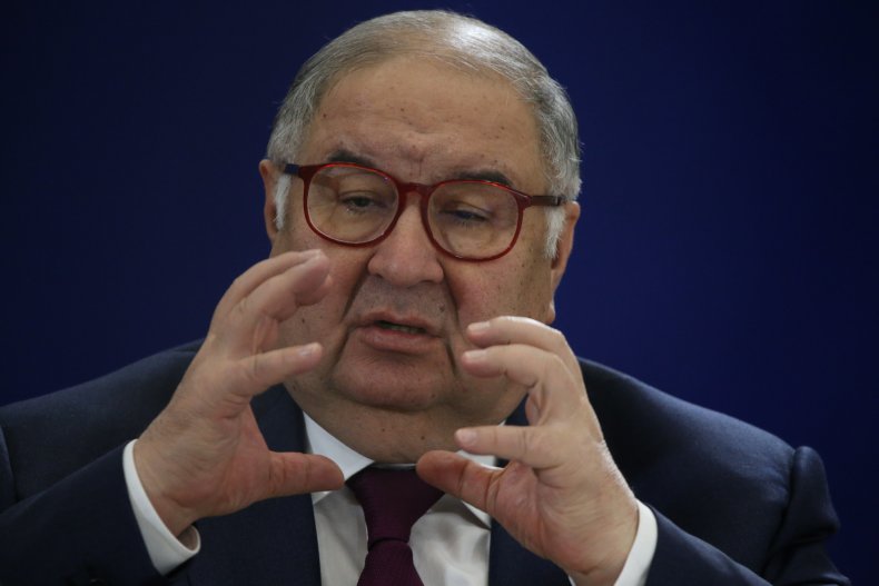 Russian oligarch Alisher Usmanov