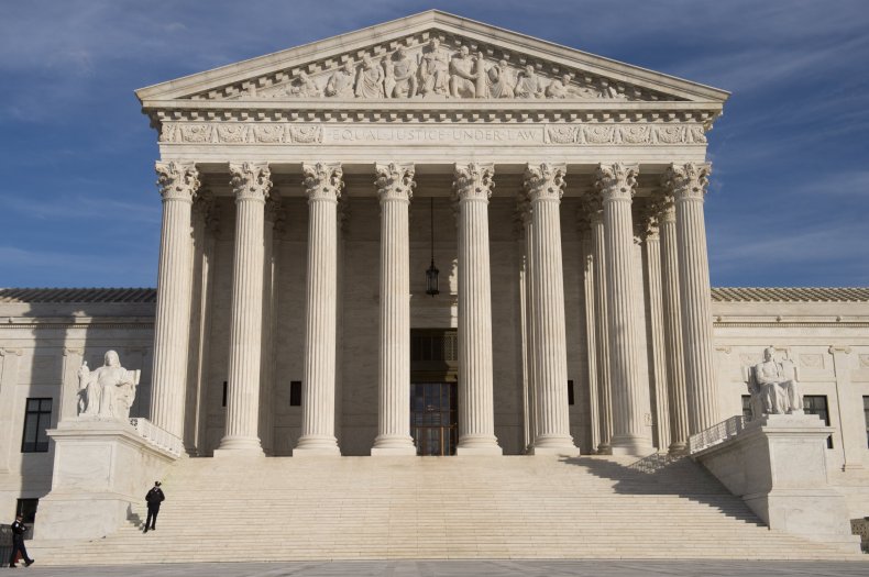 The US Supreme Court is seen in