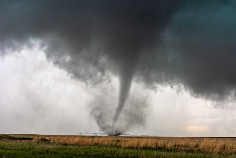 Tornado stock photo
