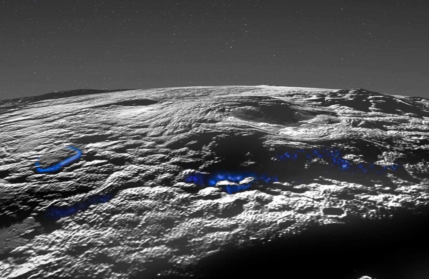Ледяные вулканы на Плутоне