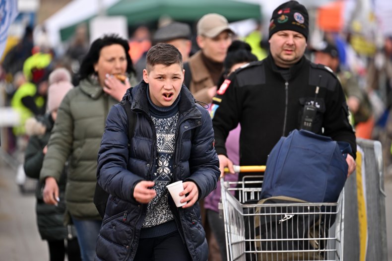 Ukrainian refugees