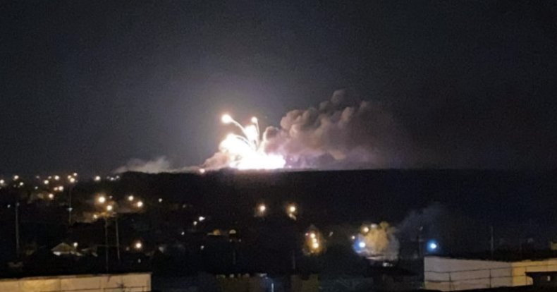 Explosion near Belgorod, Russia