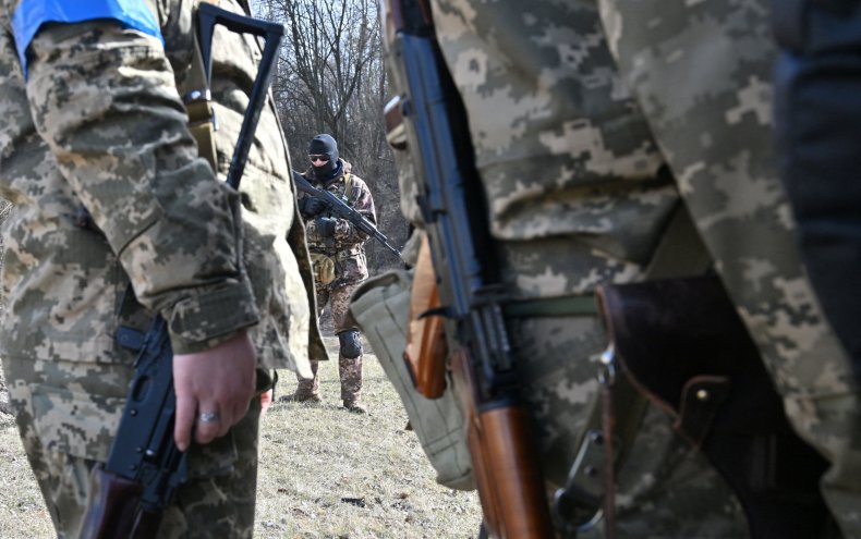 Ukrainian soldiers