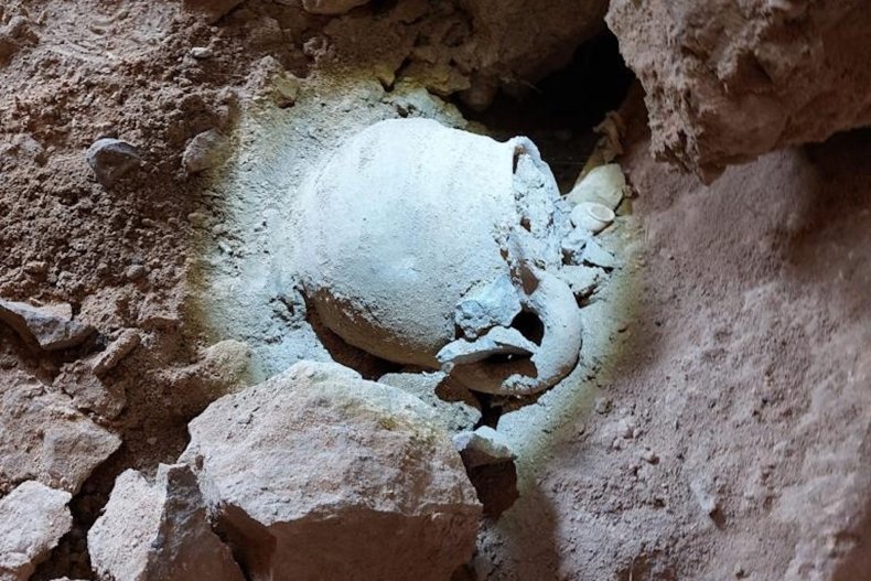 A jug found in the Qumran Caves