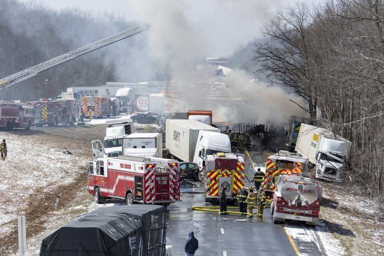 Pennsylvania Interstate 81 Crash Dead