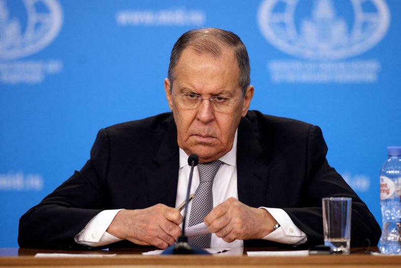 Sergey Lavrov Russia Ukraine Negotiations
