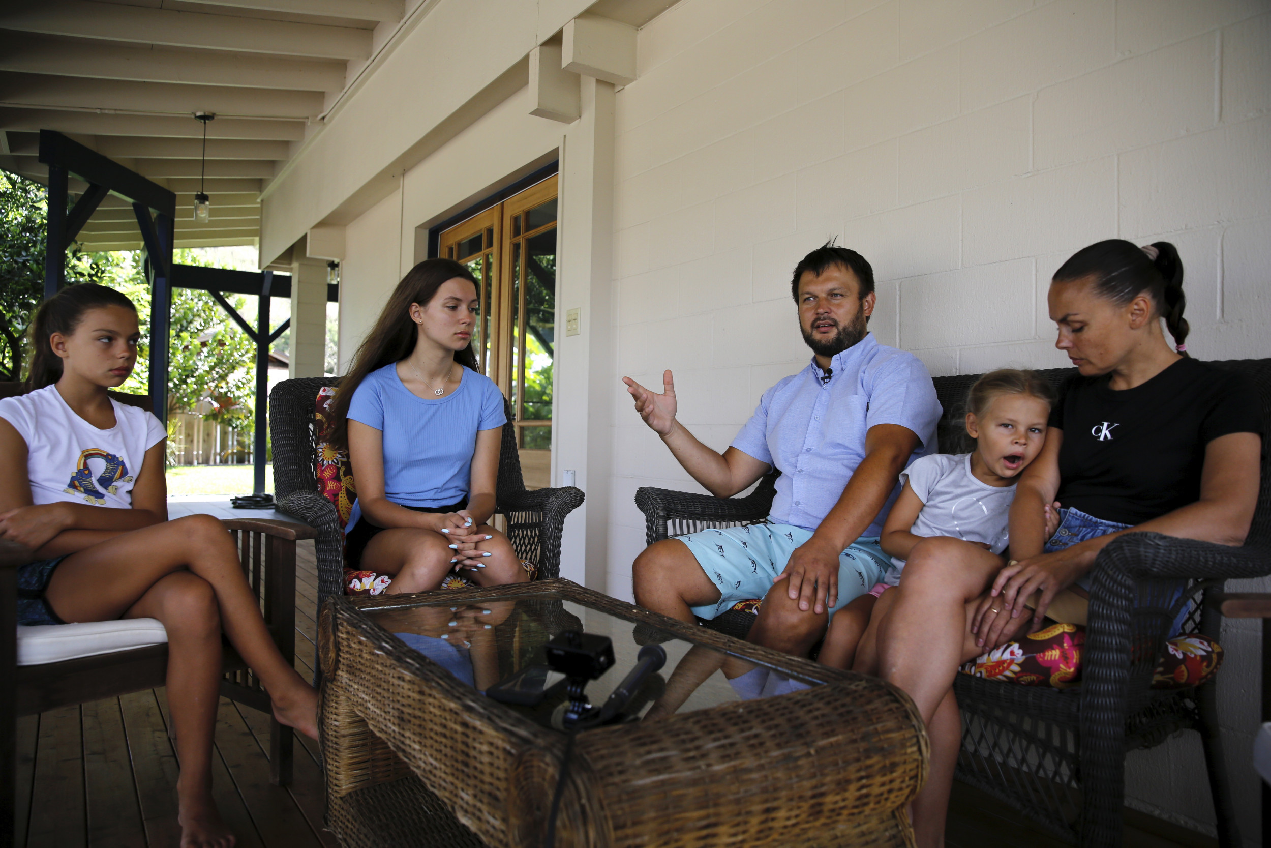 Ukrainian Family Stranded in Hawaii Given Home to Live in Rent Free