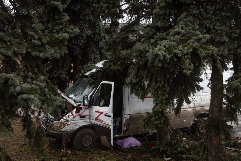 Russia ambulance Ukraine
