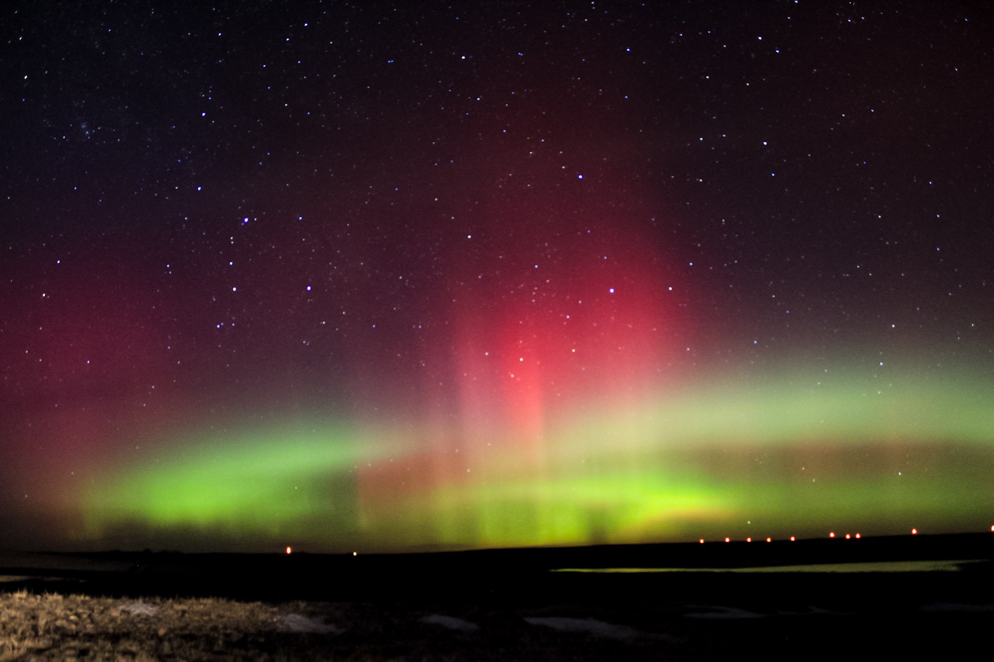 Op Slumber privilegeret Incredible Northern Lights Photos Show U.S. Skies Glowing After Solar Storm