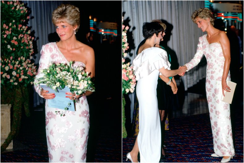 Princess Diana Stepping Out 1991